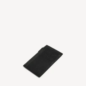 Porta-moedas e porta-cartões comprido para homem, em preto