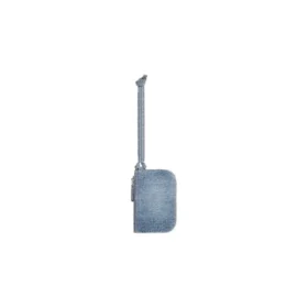 Porta-moedas Le Cagole em Denim com strass «Azul» 7767692109U4715