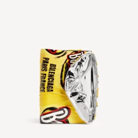 Porta-passaporte masculino «Chips» em amarelo