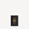 Porta-passaporte para homem em preto