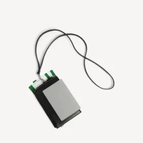Porta-telemóvel para passaporte de homem em cinzento Balenciaga