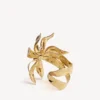 Pulseira Bloom para mulher em ouro brilhante