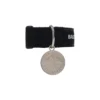 Pulseira com logótipo em moeda «Preto» 656450-TZ10Z-1268