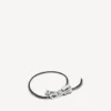 Pulseira DIY com fecho de correr em prateado brilhante/prateado antigo/preto