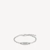 Pulseira Everyday em prata antiga