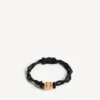 Pulseira Nano Ribbon BB para mulher em preto/ouro brilhante