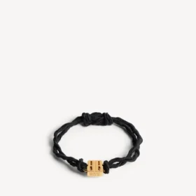 Pulseira Nano Ribbon BB para mulher em preto/ouro brilhante