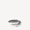 Pulseira tripla urbana para mulher em prata Pulseira tripla urbana para mulher em prata
