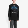 Rammstein Alemanha – Camisola de manga comprida unissexo com estampa da banda, preta 651796TLV511000