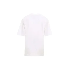 Roupa de ginástica, corte largo, manga curta, branca 620969TIVD59000