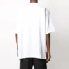 Roupa de ginástica, corte largo, manga curta, branca 620969TIVD59000