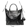 Saco de compras médio Le Cagole «Black» 719067210KR1000