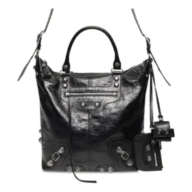 Saco de compras médio Le Cagole «Black» 719067210KR1000