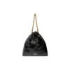 Saco Tote Médio Crush «Preto» 742941210IT1000