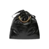 Saco Tote Médio Crush «Preto» 742941210IT1000