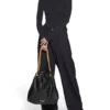 Saco Tote Médio Crush «Preto» 742941210IT1000