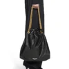 Saco Tote Médio Crush «Preto» 742941210IT1000