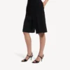 Sandália feminina «Avenue Bow» em preto/prateado