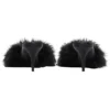 Sandálias Boudoir 70 mm «Black Feathers» 787447W0WMQ1000