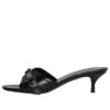 Sandálias Cagole 50 mm «Black Arena Lambskin» 694350WAD4E1081