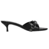 Sandálias Cagole 50 mm «Black Arena Lambskin» 694350WAD4E1081