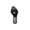 Sandálias Cagole 50 mm «Black Arena Lambskin» 694350WAD4E1081