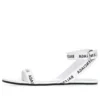 Sandálias de couro «White» 551154WA7619061