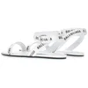 Sandálias de couro «White» 551154WA7619061