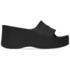 Sandálias de cunha grossa «Black Rubber» 737923W1S891000