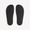 Sandálias de piscina para homem em preto/branco