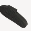 Sandálias de piscina para homem em preto/branco