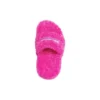 Sandálias de saltos altos peludas de 80 mm «Rosa» 656632W2DO15096