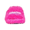 Sandálias de saltos altos peludas de 80 mm «Rosa» 656632W2DO15096
