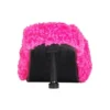 Sandálias de saltos altos peludas de 80 mm «Rosa» 656632W2DO15096
