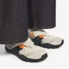 Sandálias desportivas de caminhada para homem em cinzento/bege/laranja/preto