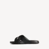 Sandálias desportivas de piscina para homem em preto/branco
