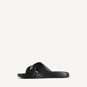 Sandálias desportivas de piscina para homem em preto/branco