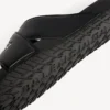 Sandálias desportivas de piscina para homem em preto/branco