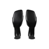 Sandálias Duty Free de 60 mm «Black Shiny Soft Sheepskin» 787303WBCW01000