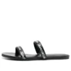 Sandálias Logo “Calf Black” 694999WCAE11090