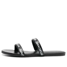 Sandálias Logo “Calf Black” 694999WCAE11090