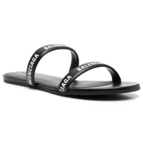 Sandálias Logo “Calf Black” 694999WCAE11090