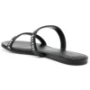 Sandálias Logo “Calf Black” 694999WCAE11090