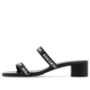 Sandálias redondas de 40 mm «Black» 695000WCAE11090
