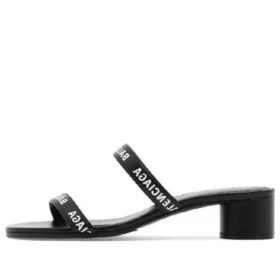 Sandálias redondas de 40 mm «Black» 695000WCAE11090