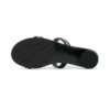 Sandálias redondas de 40 mm «Black» 695000WCAE11090