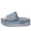 Sandálias Rise «Couro com Estampado de Denim» 656960WBMA14000