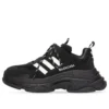 Sapatilha Adidas x Balenciaga Triple S “Black White” 712821W2ZB21090