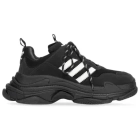 Sapatilha Adidas x Balenciaga Triple S “Black White” 712821W2ZB21090