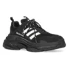 Sapatilha Adidas x Balenciaga Triple S “Black White” 712821W2ZB21090